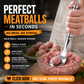 🍳50% OFF NOW! Stainless Steel Meatball Maker Spoon, Non‑Stick Scoop & Drain Meat Ball Mold Spoon, Food‑Grade Meat Baller Tool for Quick Mess‑Free Homemade Meatballs