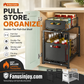📦50% OFF NOW! 2-Tier Pull-Out Shelf – Expandable Under Sink Organizer, Double Layer Sliding Storage Rack for Kitchen Cabinet Bathroom Pantry