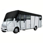🚐50% OFF NOW! All-Season RV Privacy & Sunshade Cover, Waterproof UV Protection Motorhome Cover, Heavy Duty RV Full Cover for Outdoor Storage