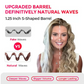 😍 Last Day Only £ 19.99 ✨ 32MM Wavy Hair Curler – Big Bouncy Curls, 4 Adjustable Heat Settings & Negative Ion Care – Salon-Quality Styling at Home 💇‍♀️