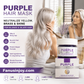 💜 LIMITED-TIME 50% OFF! ✨Moisturizing Purple Hair Mask with Long-Lasting Scent, Anti-Brass Deep Conditioning Mask for Blonde Bleached Hair