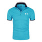 👕50% OFF NOW! Summer Men's Basic Sporty Short‑Sleeve Polo Shirt‑Breathable Quick‑Dry Loose‑Fit Dry‑Fit Tee, Graphic Workout Top for Gym Training, Casual Daily Multi‑Color Fitness T‑Shirt