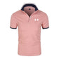👕50% OFF NOW! Summer Men's Basic Sporty Short‑Sleeve Polo Shirt‑Breathable Quick‑Dry Loose‑Fit Dry‑Fit Tee, Graphic Workout Top for Gym Training, Casual Daily Multi‑Color Fitness T‑Shirt