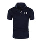 👕50% OFF NOW! Summer Men's Basic Sporty Short‑Sleeve Polo Shirt‑Breathable Quick‑Dry Loose‑Fit Dry‑Fit Tee, Graphic Workout Top for Gym Training, Casual Daily Multi‑Color Fitness T‑Shirt