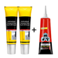 🛠️Buy 2 Get 1 Free! Multifunctional Waterproof White Caulk with Scraper‑Mold Resistant Sealant for Bathroom Sink Bathtub Tile Gap Repair