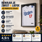 🖼️New Year 50% OFF! ⚽Premium Wooden Jersey Display Frame with Magnetic Door, Crystal Clear Acrylic Shadow Box for Signed Sport Shirts Memorabilia Storage