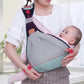 👶50% OFF NOW! 4‑In‑1 Lightweight Baby Carrier, Breathable Ergonomic Infant Sling, Hands‑Free Adjustable Baby Wrap for 0‑36 Months, Front & Back Carry for Newborn & Toddler