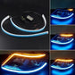 💡50% OFF NOW! Flexible Car LED Flow‑Type Signal Light (2 Pcs)‑ Multi‑Color DRL Daytime Running Light Strip, Waterproof Bendable Auto Headlight Decorative Strips for Vehicle Modification