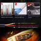 💡50% OFF NOW! Flexible Car LED Flow‑Type Signal Light (2 Pcs)‑ Multi‑Color DRL Daytime Running Light Strip, Waterproof Bendable Auto Headlight Decorative Strips for Vehicle Modification