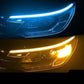 💡50% OFF NOW! Flexible Car LED Flow‑Type Signal Light (2 Pcs)‑ Multi‑Color DRL Daytime Running Light Strip, Waterproof Bendable Auto Headlight Decorative Strips for Vehicle Modification