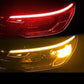💡50% OFF NOW! Flexible Car LED Flow‑Type Signal Light (2 Pcs)‑ Multi‑Color DRL Daytime Running Light Strip, Waterproof Bendable Auto Headlight Decorative Strips for Vehicle Modification