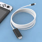 🔌50% OFF NOW ! ✨USB‑C to HDMI Adapter Cable for Switch, PD 100W Fast Charging Port, Plug‑and‑Play Video Conversion Cable for Gaming & Screen Projection