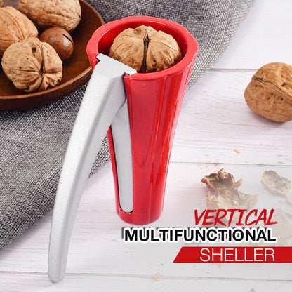 🥜50% OFF NOW! Vertical Multifunctional Nut Cracker – Labor Saving Walnut Sheller Tool, Quick Opener for Walnuts, Hazelnuts & Macadamia Nuts, Keep Kernel Intact