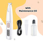 🐱 ⏳Limited-time 50% off⏰ Waterproof Rechargeable Pet Paw Shaver with LED Light, Low Noise Trimmer for Dog & Cat Grooming