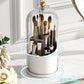 🛁50% OFF NOW ! ✨Sliding Lid Toothbrush Organizer – Dustproof Waterproof Multi-Slot Toothpaste Holder, Bathroom Countertop Storage Container