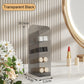 🛁50% OFF NOW ! ✨Sliding Lid Toothbrush Organizer – Dustproof Waterproof Multi-Slot Toothpaste Holder, Bathroom Countertop Storage Container