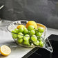 🍅50% OFF NOW! Multi-functional Drain Basket‑Transparent Handle Colander, Quick Draining Fruit Vegetable Washing Bowl for Kitchen