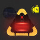 🚗50% OFF NOW! 2026 New 3‑IN‑1 Solar Emergency Triangle Warning Light, Rechargeable Roadside Hazard Warning Beacon, Multi‑Mode LED Car Breakdown Safety Warning Lamp for Night Road Emergency
