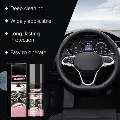 🚗50% OFF NOW! Car Interior Polishing Cleaner Spray‑Multi‑Purpose Dashboard Leather Seat Restorer, Dust & Stain Remover for Auto Interior Surfaces
