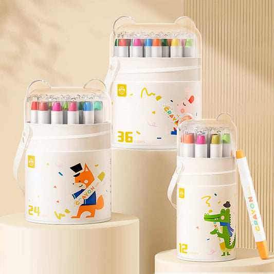 🎨2025 New arrival🎨Set of silky soft washable crayons for children