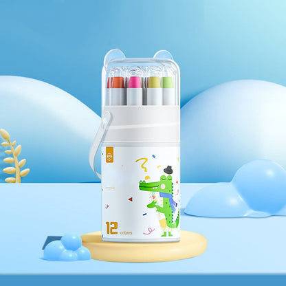 🎨2025 New arrival🎨Set of silky soft washable crayons for children