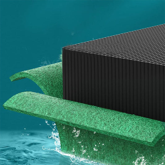 🐟50% OFF NOW! Honeycomb Activated Carbon Aquarium Filter Cubes – Reusable Water Clarifier & Odor Remover Fish Tank Filter Media, Fits Most Filter Systems for Freshwater Saltwater Tanks