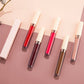 💄50% OFF NOW! 12 Colors Velvet Matte Liquid Lipstick, Long‑Lasting Non‑Stick Cup Lip Gloss, High‑Pigmented Waterproof Matte Lip Stain for Daily & Party Makeup