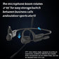 🎧50% OFF NOW! Open‑Ear Bluetooth Headset with Noise‑Cancelling Mic – Wireless Air Conduction Headphones, Sweat‑Resistant Earphones for Driving Fitness Business Calls