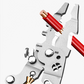 ⚡50% OFF NOW! Multifunctional Foldable Wire Stripping Scissors with Electrical Test, Multi-Purpose Electrician Pliers, Wire Cutter Stripper Crimping Tool for Electrical Wiring Repair