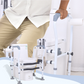 🚽50% OFF NOW! Toilet Safety Rails for Seniors‑ Height Adjustable Bathroom Toilet Assist Frame, Anti‑Slip Support Grab Bar with Paper Holder, Stability Handrail for Elderly, Disabled & Pregnant People