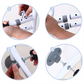 🚽50% OFF NOW! Toilet Safety Rails for Seniors‑ Height Adjustable Bathroom Toilet Assist Frame, Anti‑Slip Support Grab Bar with Paper Holder, Stability Handrail for Elderly, Disabled & Pregnant People
