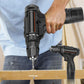 ⚡50% OFF NOW! Electric Cordless Drill with Battery & Charger, Portable Rechargeable Power Drill Driver, Adjustable Torque for Home DIY, Wood & Metal Drilling and Screw‑Driving Tasks