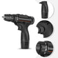 ⚡50% OFF NOW! Electric Cordless Drill with Battery & Charger, Portable Rechargeable Power Drill Driver, Adjustable Torque for Home DIY, Wood & Metal Drilling and Screw‑Driving Tasks