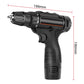 ⚡50% OFF NOW! Electric Cordless Drill with Battery & Charger, Portable Rechargeable Power Drill Driver, Adjustable Torque for Home DIY, Wood & Metal Drilling and Screw‑Driving Tasks