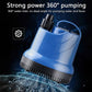 🐟50% OFF NOW! Bottom‑Suction Submersible Aquarium Water Pump, 360° No‑Dead‑Angle Inlet Fish Tank Filter Pump, Powerful Circulation Water Pump for Fish Tank, Pond and Water Feature