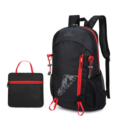 🎒50% OFF NOW! Foldable Waterproof Camping Backpack – Lightweight Packable Hiking Daypack, Water Resistant Fold Up Travel Backpack with Multi Pockets for Outdoor Sports Cycling Walking Vacation