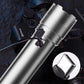 🔦50% OFF NOW! Portable Powerful Long Range Flashlight – USB Rechargeable LED Torch with Side COB Light, Waterproof Handheld Flash Light for Camping, Hiking, Emergency Use