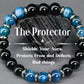 📿50% OFF NOW ! ✨Elegant Natural Stone Bead Bracelet – Healing Crystal Elastic Bracelet for Stress Relief, Luck & Daily Wear