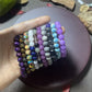 📿50% OFF NOW ! ✨Elegant Natural Stone Bead Bracelet – Healing Crystal Elastic Bracelet for Stress Relief, Luck & Daily Wear