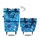 🛒50% OFF LIMITED TIME! ✨2-in-1 Foldable Wheeled Shopping Bag, 23L Large Capacity Portable Grocery Tote Cart with Retractable Smooth Rolling Wheels