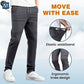 👖LAST DAY SALE ONLY £15.99‼️High Stretch Multi-Pocket Men Utility Trousers – Water Repellent, Comfort Elastic Waist, Durable Work Pants for Hiking, Fishing, Daily Casual & Outdoor Activities