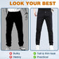 👖LAST DAY SALE ONLY £15.99‼️High Stretch Multi-Pocket Men Utility Trousers – Water Repellent, Comfort Elastic Waist, Durable Work Pants for Hiking, Fishing, Daily Casual & Outdoor Activities