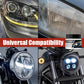 🚗50% OFF LIMITED TIME! Car Headlight Restoration Cream Kit, Fast Polishing Cleaner for Yellowed Foggy Oxidized Headlights, Restore Clear Shiny Headlamp, Boost Night Driving Brightness