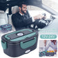 🍱50% OFF NOW! Electric Heated Lunch Box‑ 1.5L PTC Fast Heating Stainless‑Steel Food Container, Dual‑Voltage Leak‑Proof Portable Food Warmer for Home & Car Use