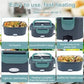 🍱50% OFF NOW! Electric Heated Lunch Box‑ 1.5L PTC Fast Heating Stainless‑Steel Food Container, Dual‑Voltage Leak‑Proof Portable Food Warmer for Home & Car Use