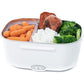 🍱50% OFF NOW! Electric Heated Lunch Box‑ 1.5L PTC Fast Heating Stainless‑Steel Food Container, Dual‑Voltage Leak‑Proof Portable Food Warmer for Home & Car Use