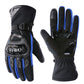 🧤50% OFF NOW! Winter Waterproof Motorcycle Gloves, Thickened Thinsulate Thermal Lining, Windproof Hard Knuckle Protection, Touchscreen Warm Riding Gloves for Motorbike