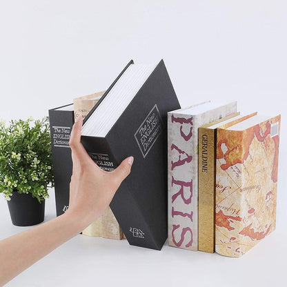 📚50% OFF NOW! Secret Book Safe Box‑Discreet Hidden Security Storage Box, Realistic Fake Book Safe for Valuables, Cash & Small Private Belongings