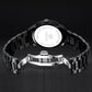 Men's Waterproof Stainless Steel Watch with Car Wheel Rim Hub Design
