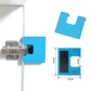 🚪 BUY 3 GET EXTRA 2! ✨ EASY HINGE MATE - Adjustable Door Installation Tool, Universal Design for Quick Setup, Includes All Necessary Adapters 🔩🏠